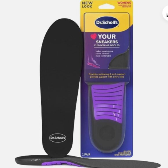Dr. Scholl's‎ Love Your Sneakers Insoles – Women's 6–10, All-Day Comfort NIB #2 - Picture 1 of 4